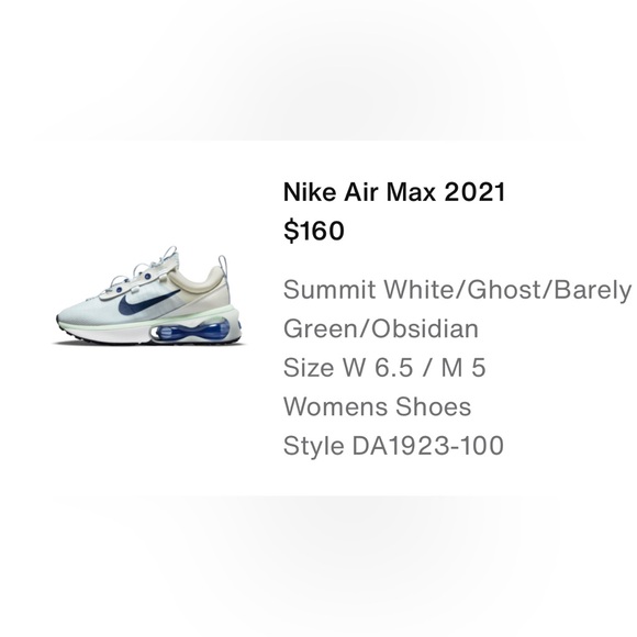 Nike air max brand new no box size 6.5 - Picture 5 of 6